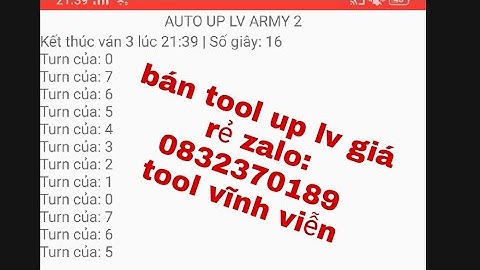 army2: bán tool up lv giá rẻ zalo: 0832370189 | HCT TV