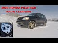 2005 Honda Pilot Exhaust Gas Recirculation (EGR) Valve Cleaning