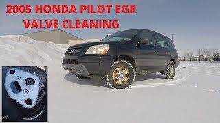 2005 Honda Pilot Exhaust Gas Recirculation (EGR) Valve Cleaning