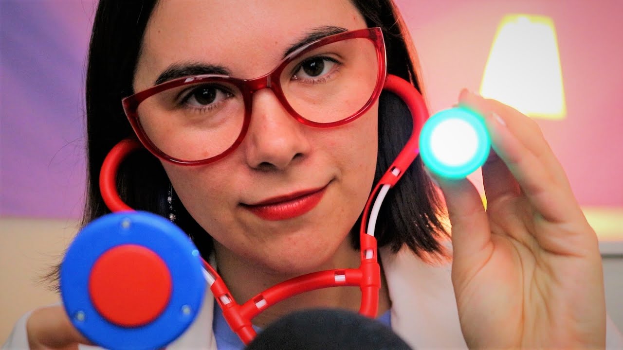 ASMR Doctor Mini Tools Exam , Tingly Taps 👩‍⚕️🩺