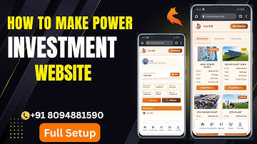 How To Make Own Power Bank Investment Website 2025 | FULL SETUP POWER BANK WEBSITE