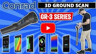 Conrad Gr-3 Series Deep Seeking Ground Scanning Detectors 3D Ground Scan