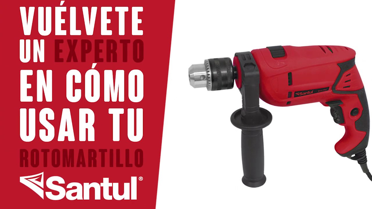 Cómo usar un rotomartillo - YouTube