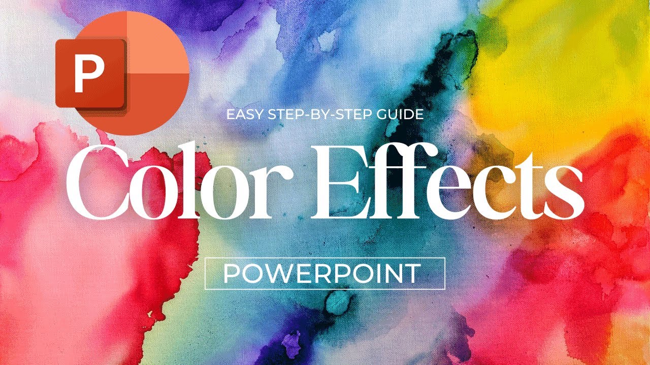 Stunning Color Effects in PowerPoint – Step by Step Tutorial 🤖
