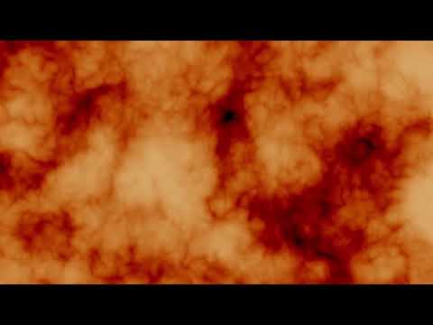 Abstract Orange Clouds   Smoke Background Loop