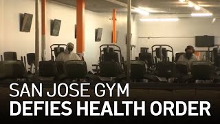 San Jose Gym Defies Health Orders, Remains Open for Indoor Workouts
