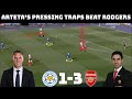Tactical Analysis: Leicester 1-3 Arsenal | How Arteta OutWitted Rodgers |