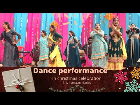 DANCE PERFORMANCE  BHANGRA by Sis Salina and church team on azad parinday