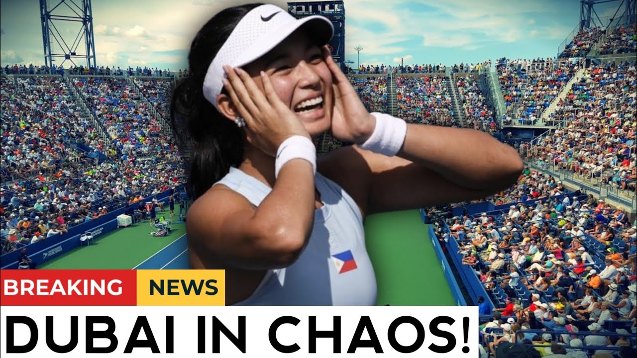 UNBELIEVABLE  Alex Eala Brings ENTIRE Dubai City to a STANDSTILL as Viral Video Shocks Tennis World