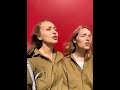 Ізраїльські дівчата-військові співають «Червону калину» 🇮🇱🇺🇦