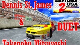 Daytona USA 2 Battle on the Edge Theme (Dennis St. James \u0026 Takenobu Mitsuyoshi Duet)