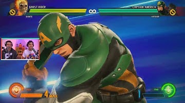 Marvel vs Capcom Infinite Tutorial Combos and Versus Gameplay