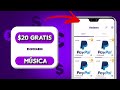 $20 ESCUCHANDO MÚSICA 🤑 | Cómo ganar dinero escuchando música | Current Cash COMPROBANTE PAGO | M2PC