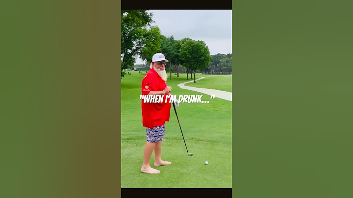 Drunk John Daly SMASHES his 3 Iron 236 Yds 🏌🏼