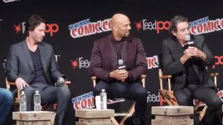 Cast of John Wick 2 w Keenu Reeves & Common  at NYCC 2016: Part 1