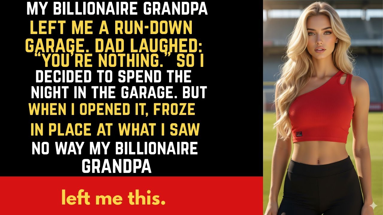 My Billionaire Grandpa Left Me A Run-down Garage. Dad Laughed_ 'You’re Nothing.' But When I Walked