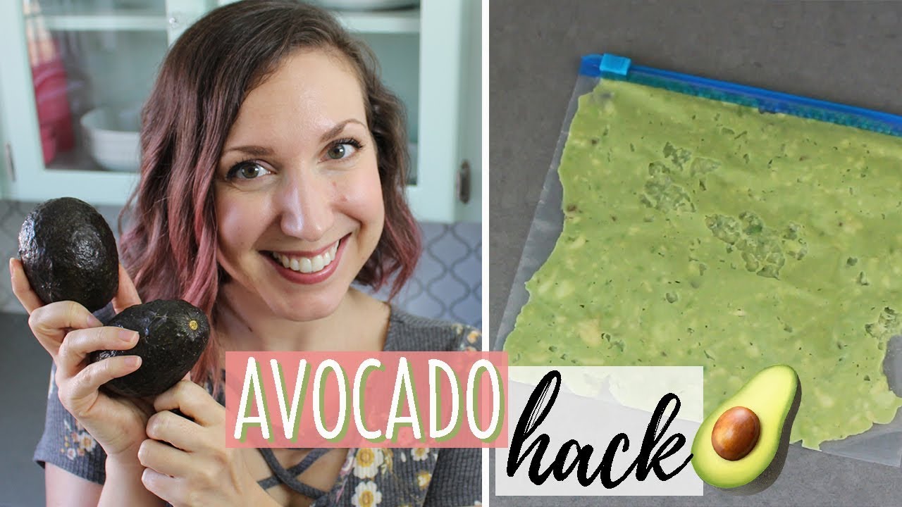 How to Freeze Avocado Avocado Hack YouTube