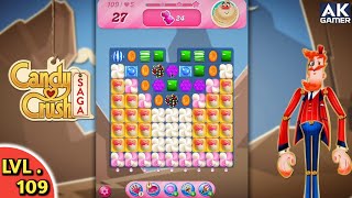 Candy Crush Saga 🍭 Level - 109 #candy #viral 