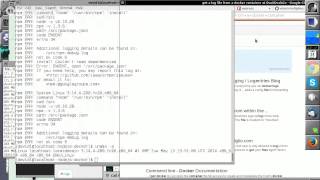 docker.io : following the node.js hello world tutorial