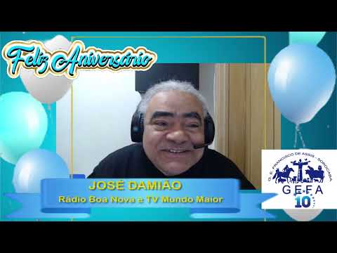 Assista: GEFA 10 anos - Mensagem de JOSÉ DAMIÃO (11/09/2023)