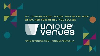 Get to Know Unique Venues: Who We Are, What We Do, and How We Help You Succeed