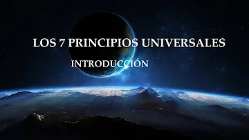 ¿Cuáles son los 7 principios?