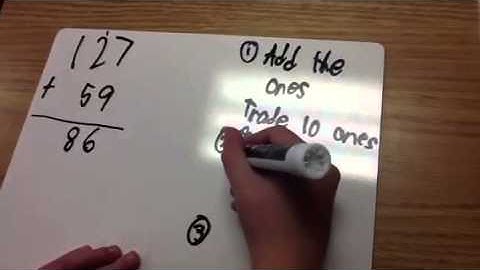 Traditional Algorithm for Addition