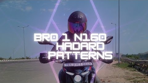 FLASH X HAZARD PATTERNS ON PULSAR N160 / N250 #4k