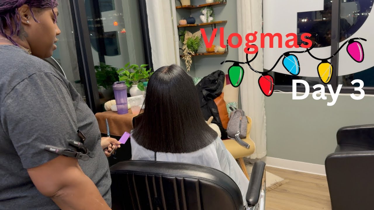 VLOGMAS DAY 3 | THIS ONE ☝️ PRODUCT WILL MAKE YOUR SILKPRESS LAST
