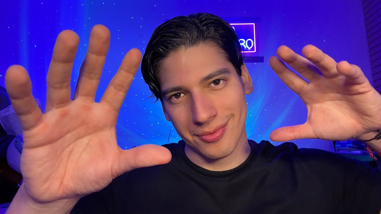 ASMR LENTO Mouth Sounds & Hand Sounds (ESPAÑOL/ENGLISH)