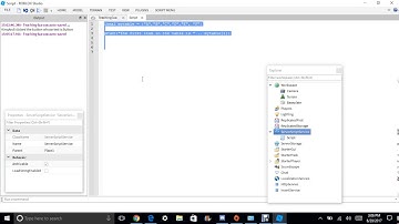Roblox Scripting Tutorial - Tables