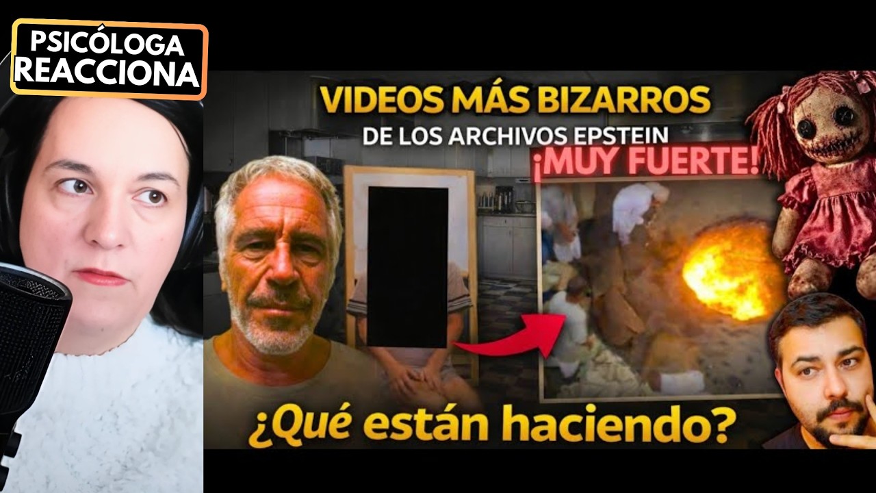Psicóloga analiza los vídeos más perturbadores de los archivos Epstein