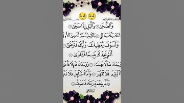 سوره الضحى لشيخ ياسر الدوسري #تلاوة #تلاوة_خاشعة #اكسبلور #قرآن #تيك_توك #دويتو #تلاوة_خاشعة_تلاوة
