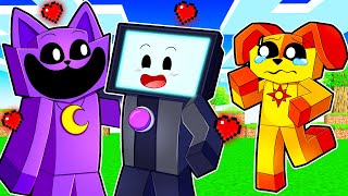 CATNAP has a CRUSH on ME in Minecraft!