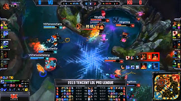 KG Mlxg Lee Sin Incredible Baron Steal vs VG Dandy Nunu 2015 LPL SPRING