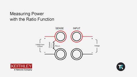 Pro Tip - Measuring Power using the DC Voltage Ratio Function