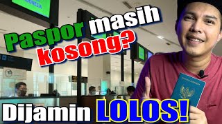 Tips LOLOS ke Luar Negeri Dengan Paspor Masih Kosong