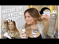 INSTANT DE-FRIZZER DRY CONDITIONING SPRAY FOR DRY, UNRULY HAIR ??! (EXTREME HUMIDITY TEST!)