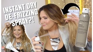 INSTANT DE-FRIZZER DRY CONDITIONING SPRAY FOR DRY, UNRULY HAIR ??! (EXTREME HUMIDITY TEST!)