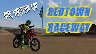 MX Bikes - One Sketchy Lap - Redtown Raceway MX-track by Hellmachine! screenshot 1
