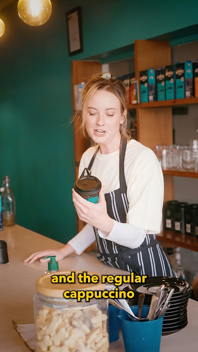 Using a fake name to order coffee