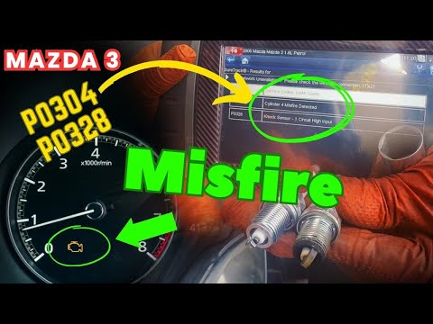 Mazda 3 Misfire Diagnosis and Spark Plug Replacement | DIY Guide 2023 🔧🔥👌#mazda3  #misfire