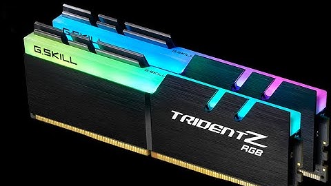 G-Skill Trident Z neo 3600 32 gb Unboxing