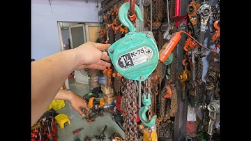 Thanh lý giá rẻ pa lăng xích 1,5 tấn nhật bãi