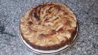 كيكة التفاح cake au pommes ???