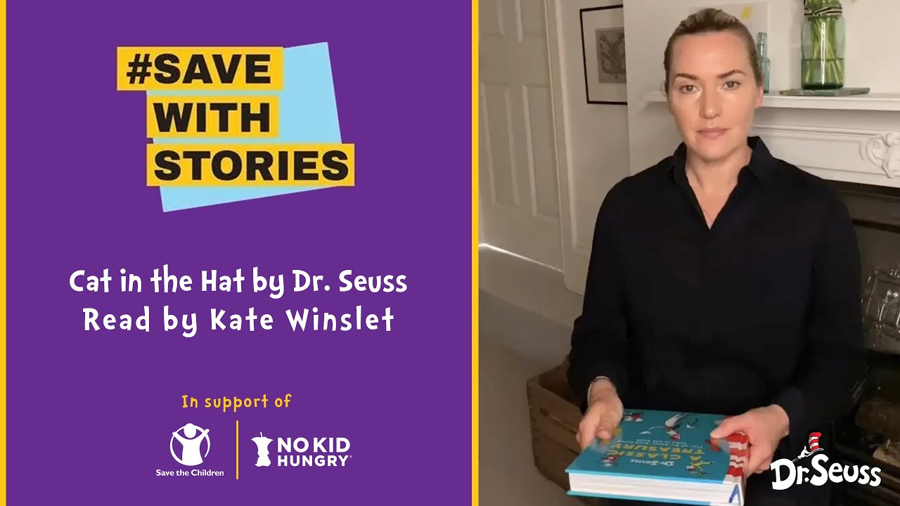 Dr Seuss “The Cat in the Hat” read Kate Winslet YouTube