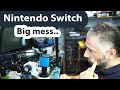 Nintendo Switch Wins Hall of Shame -  Prior Repair attempt