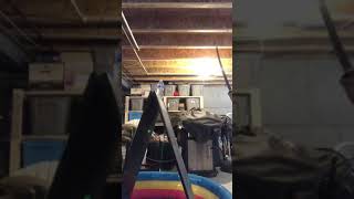 Ronin katana water bottle cutting