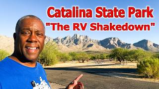 catalina state park first trip out in the new rv