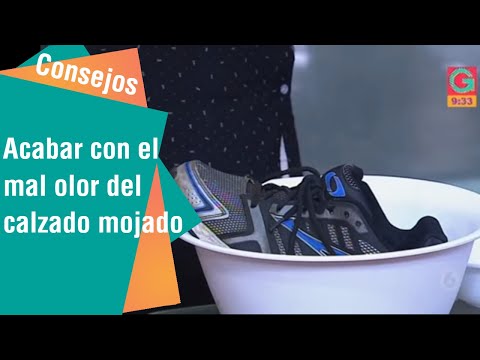 Video: ¿Por qué huelen los zapatos mojados?